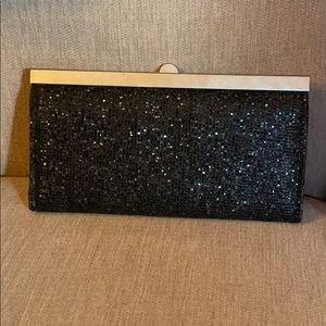 Black Sparkle Clutch